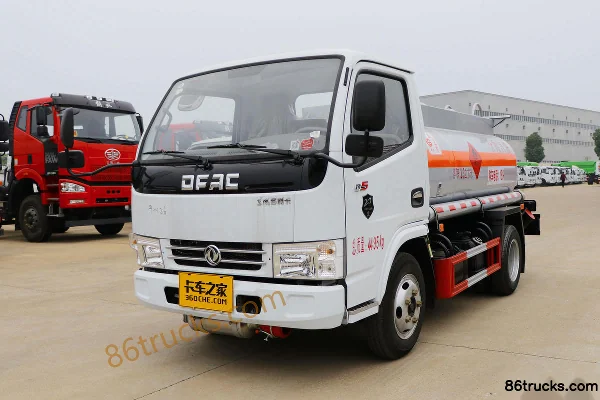 Dongfeng Duolika D5 20th Anniversary Edition 88hp 4X2(6 wheels) Fuel Tanker Truck (Chusheng Brand) Exterior (3) | 86Trucks