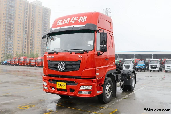 Dongfeng T7 Heavy Truck 350hp 4X2(6 wheels) tractor truck Exterior (3) | 86Trucks