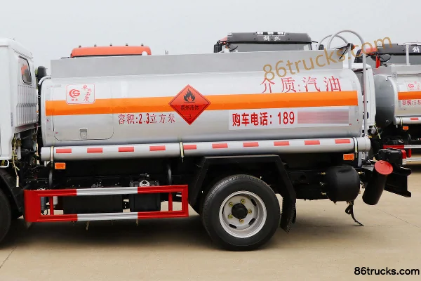 Dongfeng Duolika D5 20th Anniversary Edition 88hp 4X2(6 wheels) Fuel Tanker Truck (Chusheng Brand) Body (1) | 86Trucks