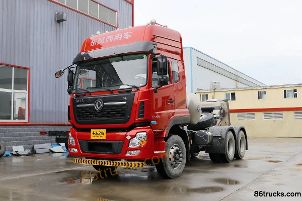 Dongfeng Tianlong VL Gas 400hp 6X4(10 wheels) CNG tractor truck (China VI) Exterior (3) | 86Trucks
