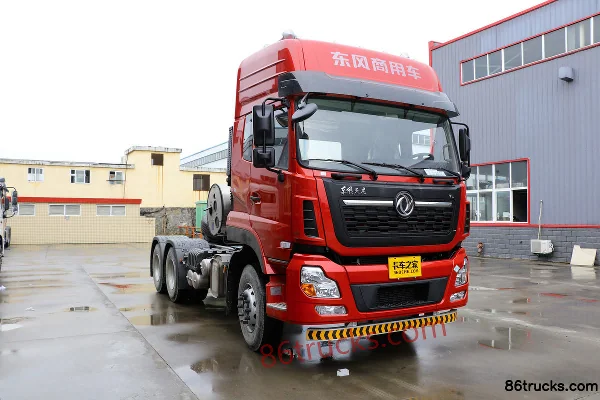 Dongfeng Tianlong VL LNG 460 hp 6X4(10 wheels) CNG Tractor Truck (Direct Gear) (China VI) Exterior