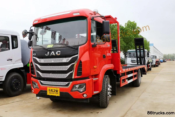 JAC Gallop K5L 220 hp 4X2(6 wheels) Flatbed Truck (Dali brand) Exterior (3) | 86Trucks