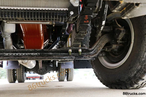 JAC Gallop K5L 220 hp 4X2(6 wheels) Flatbed Truck (Dali brand) Chassis (3) | 86Trucks