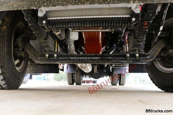 JAC Gallop K5L 220 hp 4X2(6 wheels) Flatbed Truck (Dali brand) Chassis (1) | 86Trucks