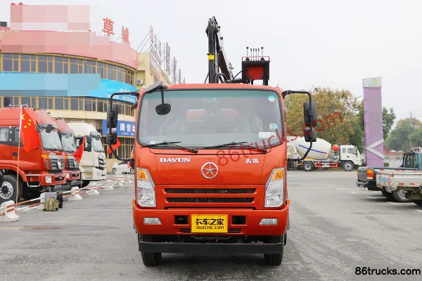 Dayun Yuntu 220 hp 4X2(6 wheels) Grapple Crane Truck Exterior (2) | 86Trucks