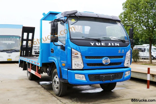 Yuejin Kaituo X500 125hp 4X2(6 wheels) Flatbed Truck Exterior