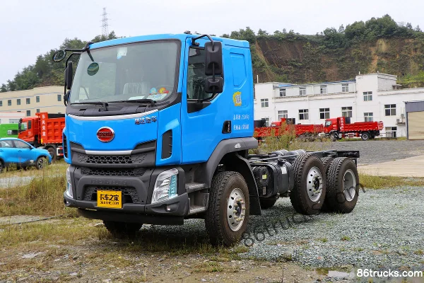 Fuda 160 hp 6X2(8 wheels) Dump Truck (two-axle lift) Exterior (3) | 86Trucks
