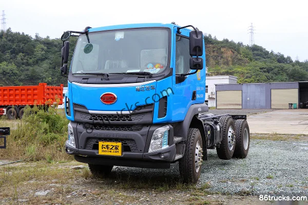 Fuda 160 hp 6X2(8 wheels) Dump Truck (two-axle lift) Exterior (2) | 86Trucks