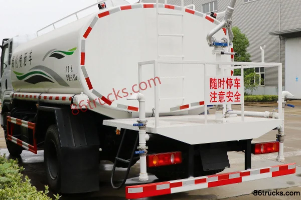 Dongfeng Changxing D1 130 ch 4X2(6 roues) camion citerne d'arrosage paysager (marque Zhuanzhi) Carrosserie (3) | 86Trucks