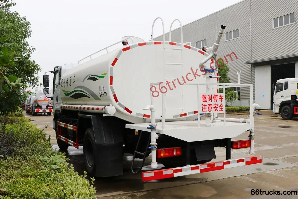 Dongfeng Changxing D1 130 ch 4X2(6 roues) camion citerne d'arrosage paysager (marque Zhuanzhi) Carrosserie (2) | 86Trucks
