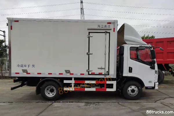 Yuejin Chaoyue C500-33 156 ch 4X2(6 roues) 4 m camion frigorifique Extérieur (3) | 86Trucks