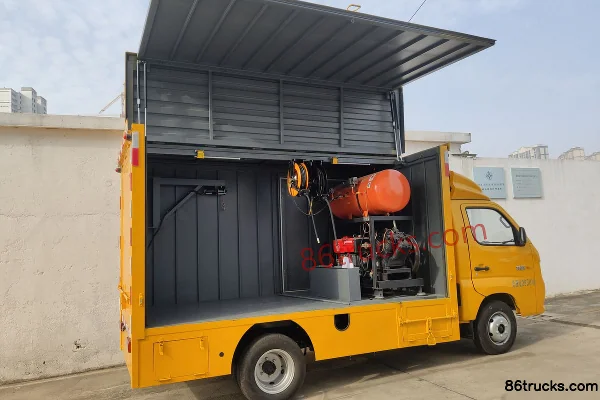 Foton Xiangling M2 1.5L 116hp 4X2(6 wheels) Gasoline Service Truck (China VI) Cab (2) | 86Trucks