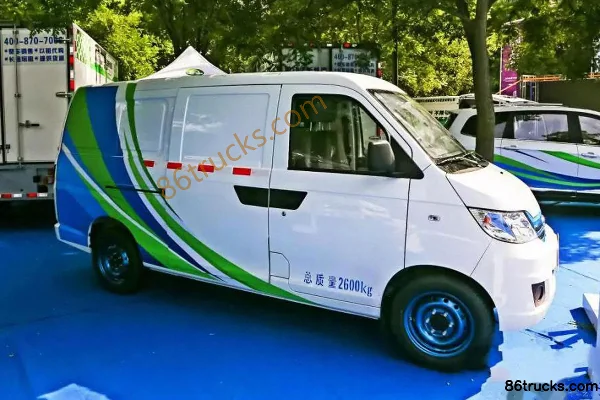 Karry Youyou EV Confort 2019 2.6T 4.43m fourgon électrique fermé (autonomie 254km) 39.936kWh Extérieur (2) | 86Trucks