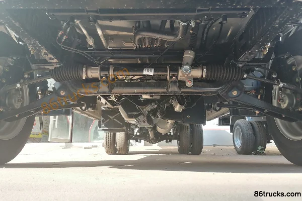 Jinbei T32S Confort 1.5L 102ch 4X2(6 roues) essence 2.55m camion à ridelles double cabine (China VI) Châssis (1) | 86Trucks
