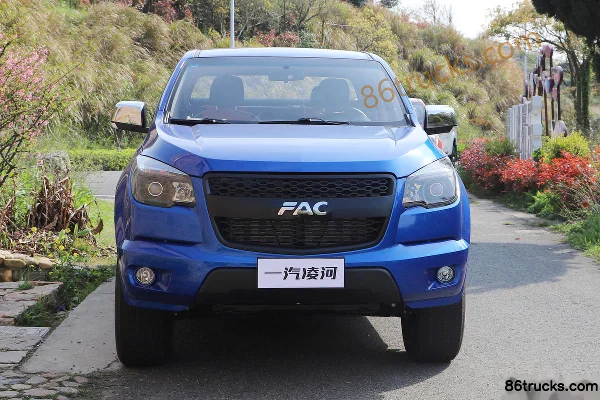 FAW Linghe Leishen 2019 Luxury 2.5T Diesel 129 hp 4x2(6 wheels) Short Wheelbase Double Row Pickup Cab (3) | 86Trucks