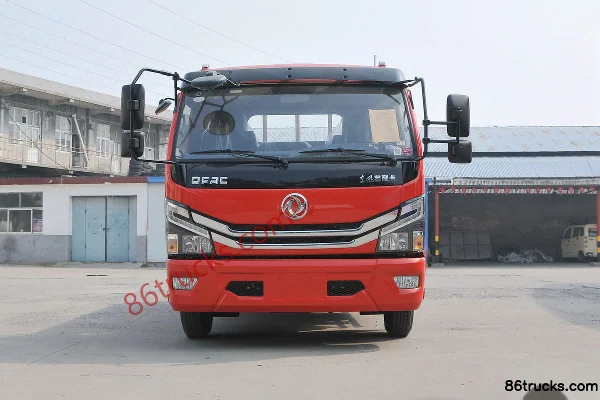 Dongfeng Duolika D6 115hp 4X2(6 wheels) 3.8m half-cab flatbed light truck Exterior (2) | 86Trucks