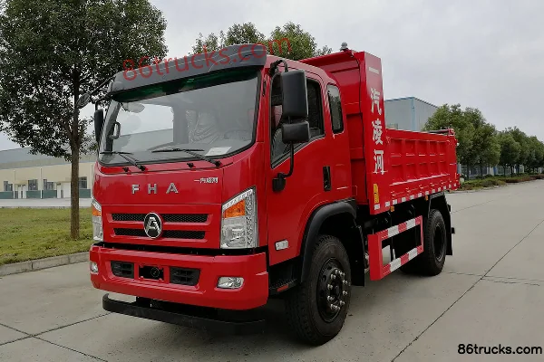 FAW Linghe 160 hp 4X2(6 wheels) 4.2m Dump Truck Exterior (3) | 86Trucks