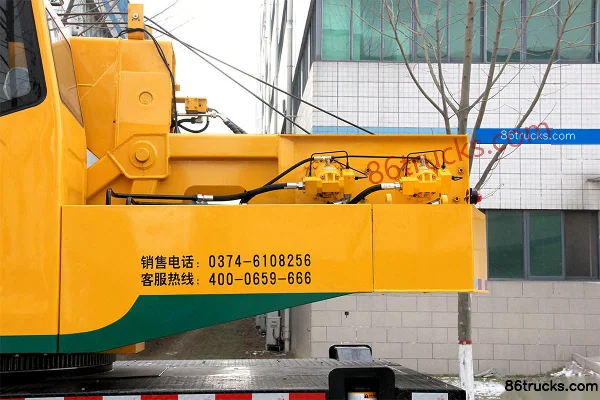 Dongfeng T5 160 hp 4X2(6 wheels) 10-ton Five-Section Boom Crane (Senyuan Brand) Body (3) | 86Trucks