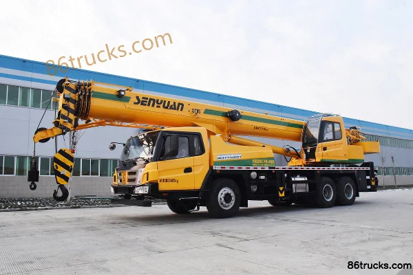 Senyuan Heavy Industry 330 ch 6X4(10 roues) grue 25 tonnes Extérieur (3) | 86Trucks