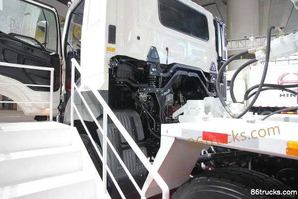 GAC HINO série 700 350 ch 8X4(12 roues) camion malaxeur Châssis (2) | 86Trucks