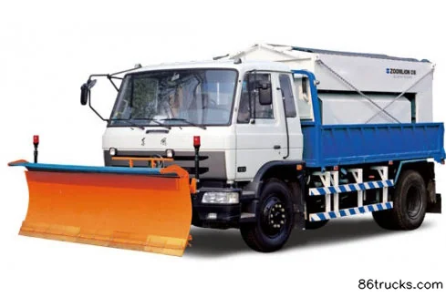 Dongfeng 153 Series 185 Series 4X2(6 wheels) Snow Removal Truck (Zoomlion Brand) Exterior
