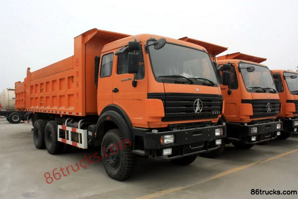 Beiben NG80 Series Heavy Truck 290 hp 6X4(10 wheels) 5.6m Dump Truck Exterior (3) | 86Trucks