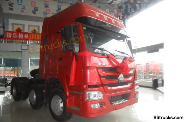 Sinotruk HOWO 336hp 6X2(8 wheels) Tractor Truck (Supreme Edition HW79)(Electronic EGR) Exterior (2) | 86Trucks