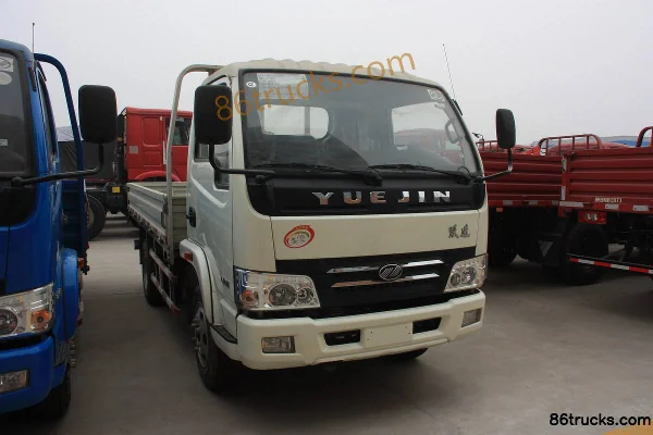 Yuejin Shangjun X100-28 88 ch 4X2(6 roues) camion plateau léger à cabine simple 3,65 m Extérieur (3) | 86Trucks