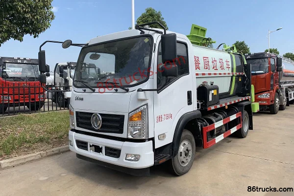 Dongfeng Yu Hu 130 hp 4X2(6 wheels) Kitchen Waste Truck (Chusheng Brand) Exterior