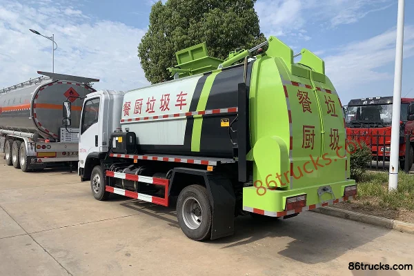 Dongfeng Yu Hu 130 hp 4X2(6 wheels) Kitchen Waste Truck (Chusheng Brand) Exterior (3) | 86Trucks
