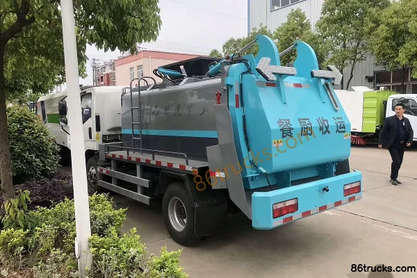 JMC Kaiyun 152hp 4X2(6 wheels) kitchen waste truck (Chusheng brand) Exterior (2) | 86Trucks