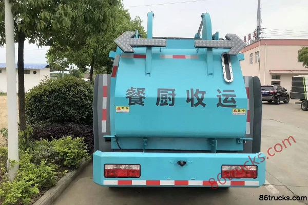 JMC Kaiyun 152hp 4X2(6 wheels) kitchen waste truck (Chusheng brand) Exterior (3) | 86Trucks