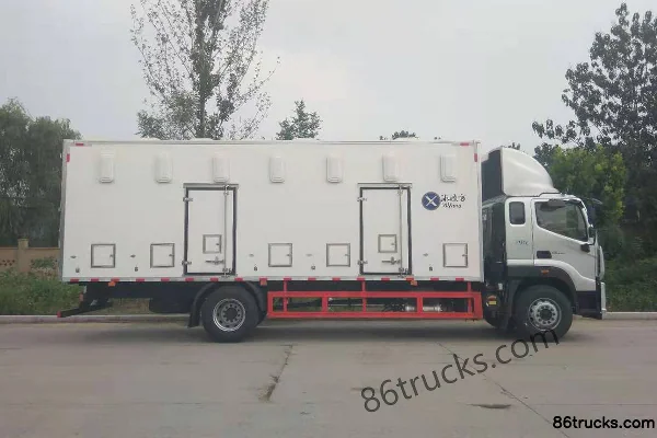 Foton Auhang R-Series 220hp 4X2(6 wheels) 7.85m Chick Transport Truck (Binglingfang Brand) Exterior (3) | 86Trucks