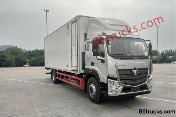 Foton Auman R Series 220hp 4X2(6 wheels) 7.6m Chick Transport Truck (Binglingfang Brand) Exterior