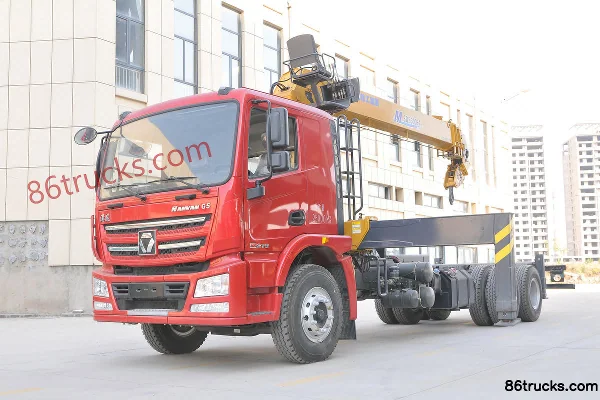 XCMG Hanfeng G5 270 hp 6X4(10 wheels) 8.45m Truck-mounted Crane Exterior (3) | 86Trucks