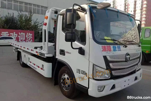 Foton Aumark S3 154hp 4X2(6 wheels) Wrecker Truck Exterior