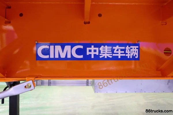 CIMC Huajun 13m goose-neck stake semi-trailer (curb weight 6.68 tons) Chassis (2) | 86Trucks