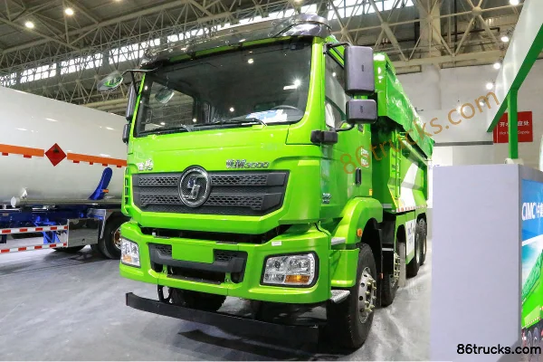 SHACMAN Delong New M3000 375hp 8X4(12 wheels) 6m dump truck (China VI) Exterior (3) | 86Trucks