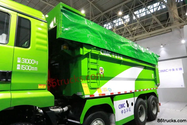 SHACMAN Delong New M3000 375hp 8X4(12 wheels) 6m dump truck (China VI) Body (1) | 86Trucks