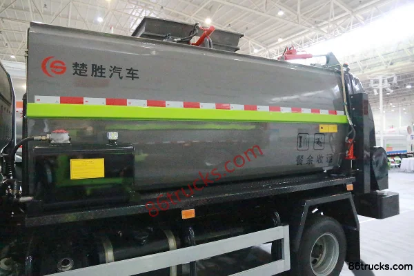 Dongfeng T5 130hp 4X2(6 wheels) Kitchen Garbage Truck (Chusheng Brand) Body (1) | 86Trucks