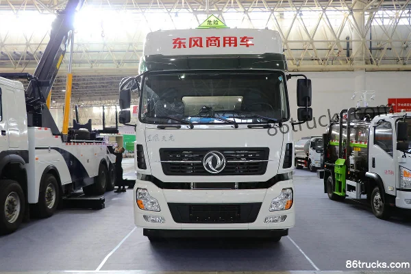 Dongfeng Commercial Vehicle Tianlong 350 ch 8X4(12 roues) camion citerne à huile en aluminium (marque Chusheng) Extérieur (2) | 86Trucks