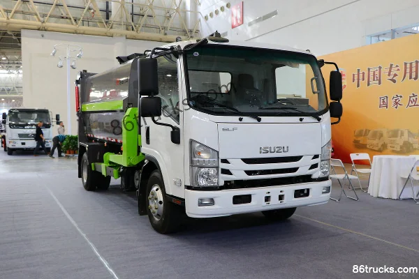 Chusheng Chusheng Qingling chassis garbage truck