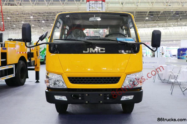 JMC Shunda 115hp 4X2(6 wheels) Double Row Aerial Work Truck (Runzhixing Brand) Exterior (2) | 86Trucks