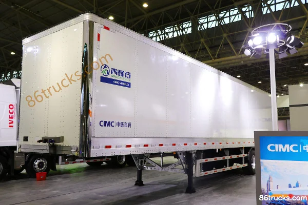 CIMC semi-remorque caisse sèche 13,6 m Extérieur (3) | 86Trucks
