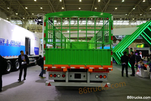 CIMC Stake Semi-trailer Exterior