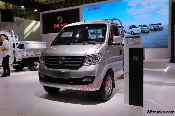 Dongfeng C51 2019 Standard 1.5L 112 hp 4X2(6 wheels) gasoline 3m single-row flatbed mini truck (China VI) Exterior (3) | 86Trucks