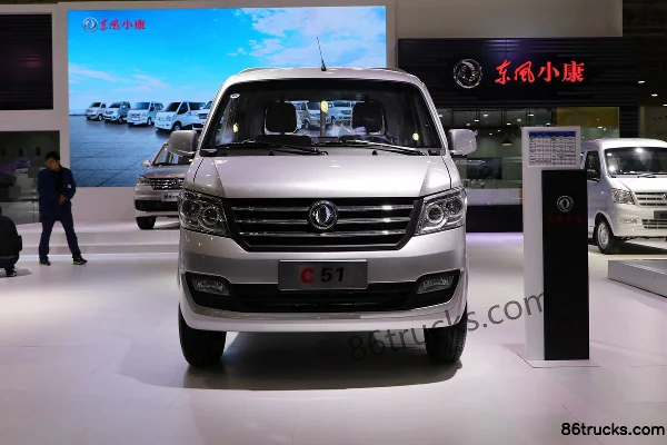 Dongfeng C51 2019 Standard 1.5L 112 hp 4X2(6 wheels) gasoline 3m single-row flatbed mini truck (China VI) Exterior (2) | 86Trucks