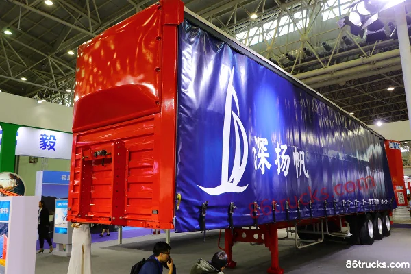 深扬帆 Shenyangfan 13.75m Series van semi-trailer
