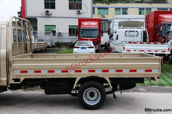 NanJun Ruishuai F Series 1.6L 122 hp 4X2(6 wheels) Gasoline 3.4m Single Row Flatbed Mini Truck (NJA1033) Body (2) | 86Trucks