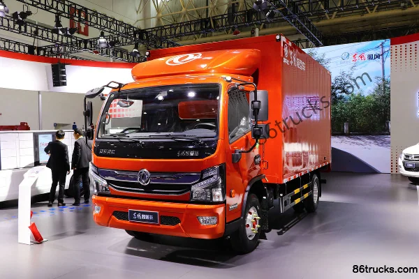 Dongfeng Captain K6-L Zhiyue Edition 160hp 4X2(6 wheels) 4.17m Single Row Van Light Truck (China VI) Exterior (3) | 86Trucks